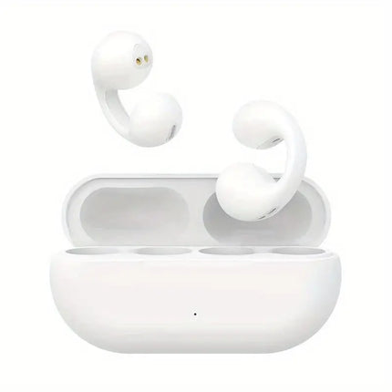 Mini Wireless Ear Clip Bone Conduction Headphones: Crystal Clear Audio & Total Awareness