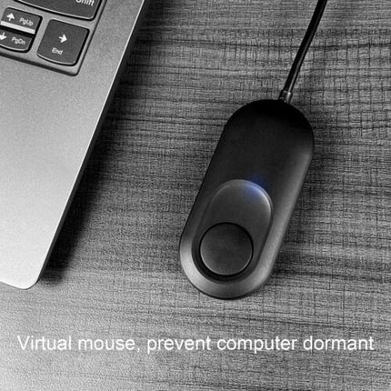 GTS Ultimate Mouse Mover Effortlessly Enhance Work Efficiency on Computer or Laptop with Auto Clicker Mouse (Black)