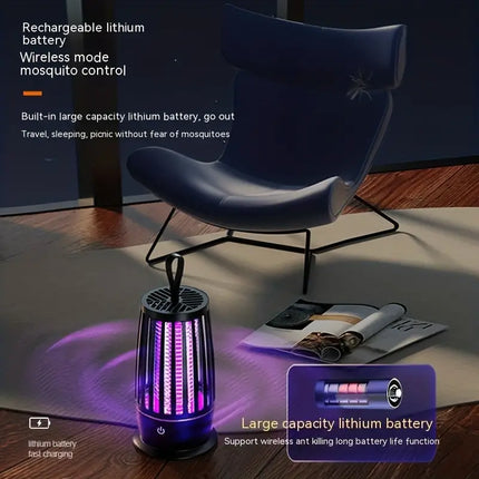 Rechargeable Electric Mosquito Repellent Lamp for Home Restaurants