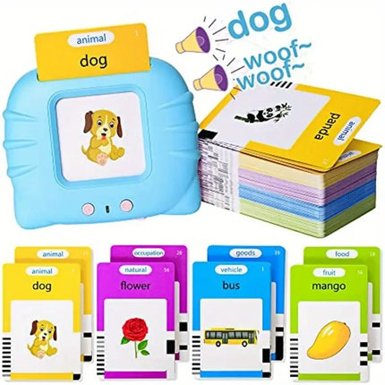 224 Talking Flash Cards for Kids Language Learning Educational Toy