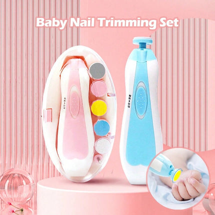 Safe Electric Nail Clipper Cutter - Gentle Trimming for Babies and Kids