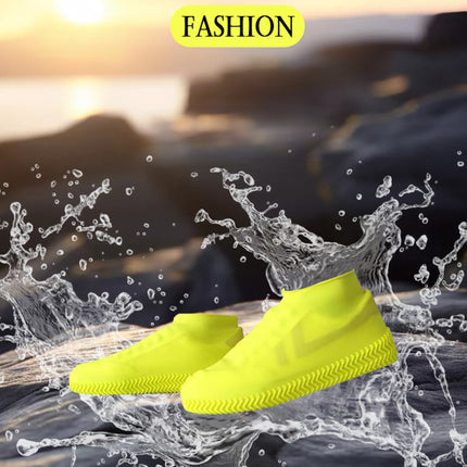 Waterproof Silicone Shoe Covers: Reusable Rain Shoe Cover for Adults and Kids