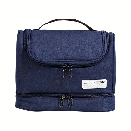 Large Capacity Cosmetic Bag | Makeup & Toiletry Organizer for Travel