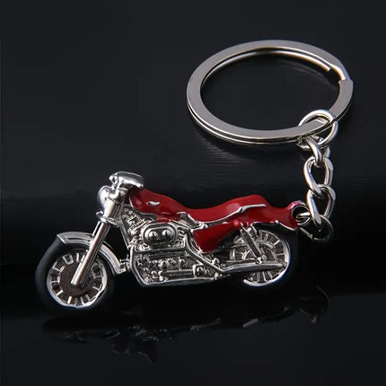 Maxbell  Metal Motorcycle Keychain: Durable, Stylish, Customizable – Perfect Gift for Bikers