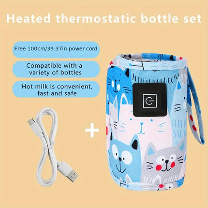 USB Milk Water Warmer | Portable Baby Bottle Heater