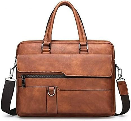 Men's Business Casual Shoulder Horizontal Crossbody Travel Bag