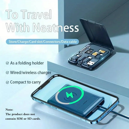 9 in 1 Ultimate Wireless Charger for iPhone & Samsung: Urban Survival Must-Have
