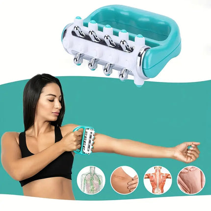 Multipurpose Body Massage Roller: Fascia Release and Lymphatic Massager