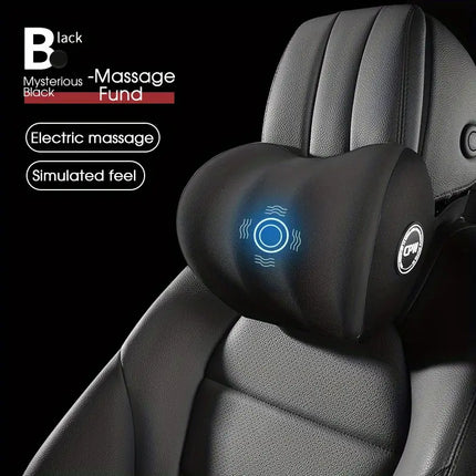 Elevate Your Drive with Electric Massage Lumbar Support & USB Socket Cushion - Get Yours Now!