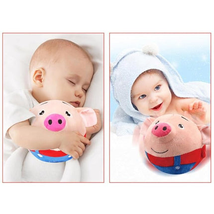 Interactive Musical Plush Toy for Toddlers: Moving, Talking and Music Ball