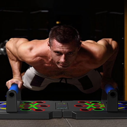 Maxbell  Fitness Foldable Push Up Board with Figure