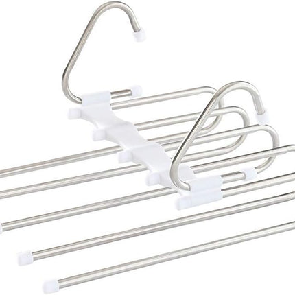 Durable Multipurpose Hanger for Clothes: Stainless Steel Clothes Hanger for Wardrobe