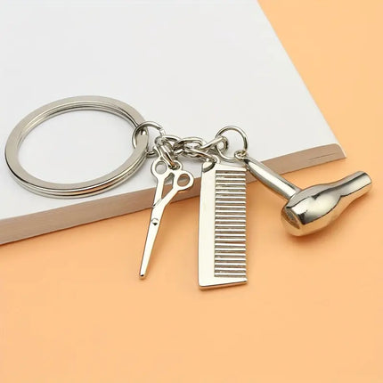 Maxbell Comb Charm Pendant Keychain - Stylish and Functional Accessory