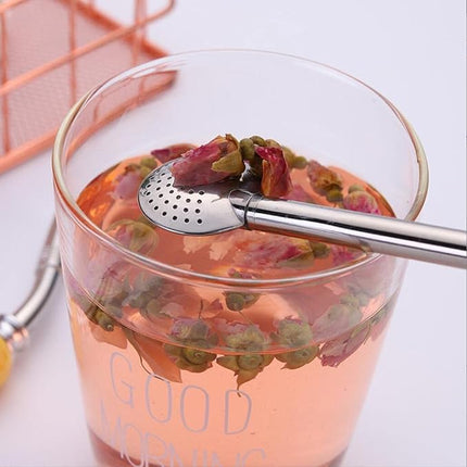 Innovative Stainless Steel Straw with Spoon - Perfect for Sip & Scoop | Shop Now