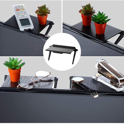 Adjustable TV Top Storage Shelf: Monitor Rack for Home Organizer