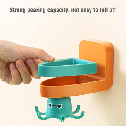 360-Degree Rotatable Six-Claw Hook: Wall Hanging Kitchen Storage Hook