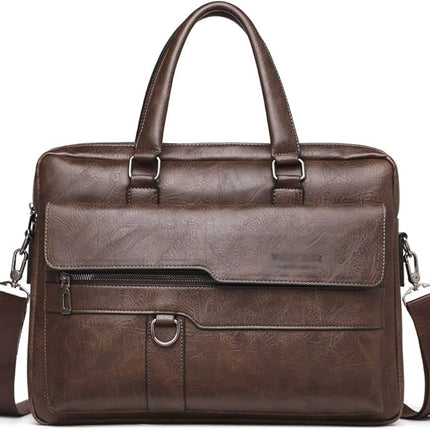 Men's Business Casual Shoulder Horizontal Crossbody Travel Bag