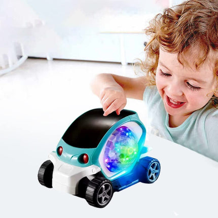 3D Stunt Car Toy with 360° Rotation: Musical Light Car Toy for Kids