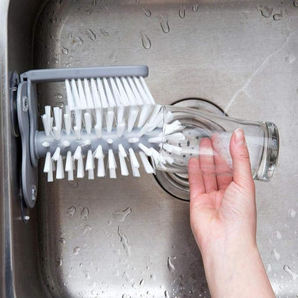 Lasy Kitchen Sink Rotating Cleaning Cup Brush: Efficient Cleansing Solution for Every Kitchen