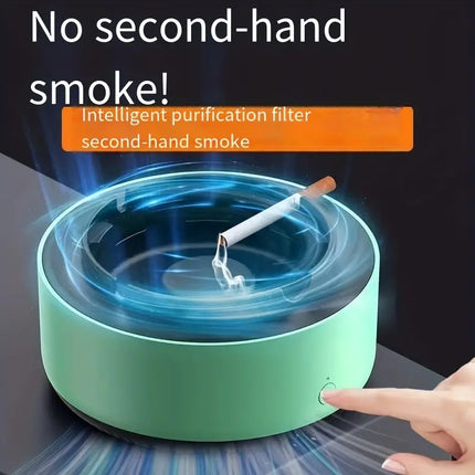 Portable Smokeless Ashtray Air Purifier with Automatic Shutdown for Home Office