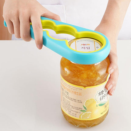 Multi-Purpose Jar and Bottle Opener Tool for Easy Kitchen Use