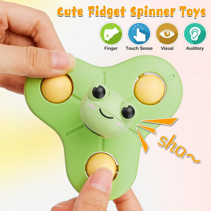 Sensory Suction Cup Spinner Toy for Toddlers: Engage & Soothe with Rotating Rattles