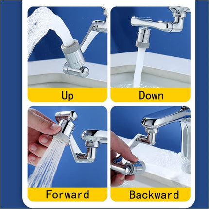 1440° Rotating Kitchen Sink Faucet Aerator: Tap Extender For Sink