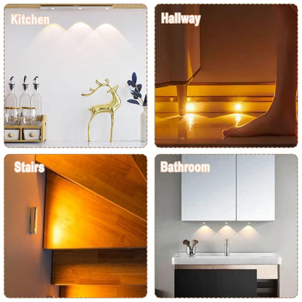 1pc LED Motion Sensor Cabinet Light: Your Key to a Brighter, Safer Home