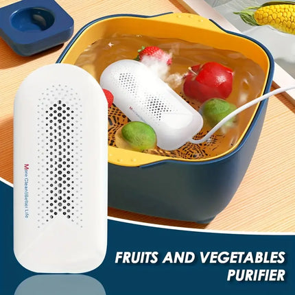 Fruit and Vegetable Washing Machine with OH-Ion Purification Technology