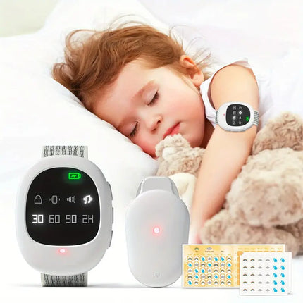 2-in-1 Wireless Bedwetting Alarm & Potty Watch: Perfect for Kids & Elders