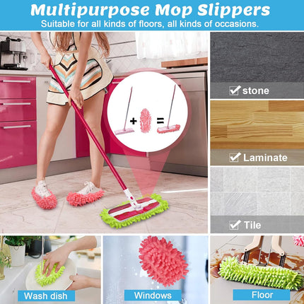 Maxbell Mini Dust Duster Mop Slippers