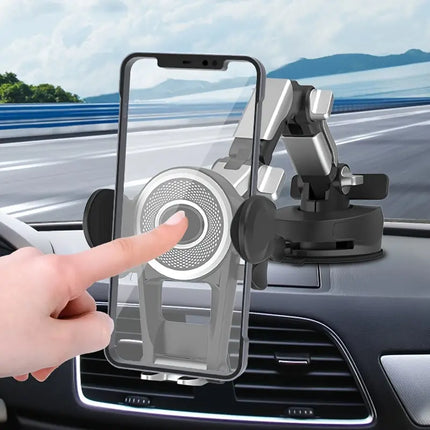 User-Friendly Car Mobile Holder Rotatable Adjustable for Dashboard Windshield Easy Installation