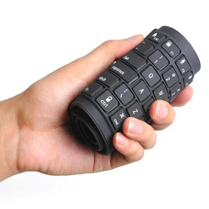 USB Wired Waterproof Silicone Keyboard for Laptop PC 85-Key