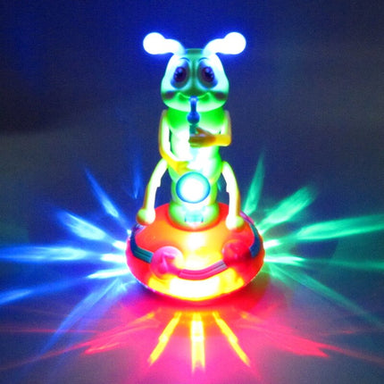 Electric Caterpillar Dancing Toy for Kids: Moving Toy with Lights and Music