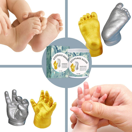 Hand Casting Molding Kit for Newborn Baby Hand Foot Sculptures