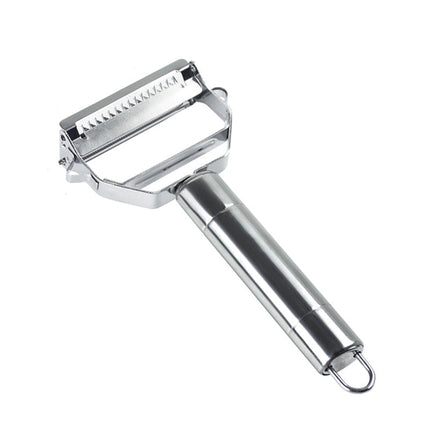 Stainless Steel Fruit and Vegetable Peeler:Double Headed Multifuntional Peeler