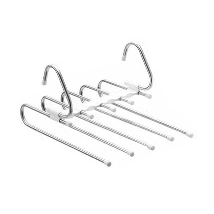 Durable Multipurpose Hanger for Clothes: Stainless Steel Clothes Hanger for Wardrobe