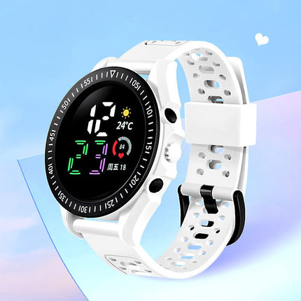 Maxbell LED Electronic Watch for Middle School Students: Creative, Sporty, Durable - Perfect for Young Trendsetters