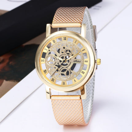 Maxbell Retro Belt Watch - Fashionable Hollow Soft Tape Design for Men & Women