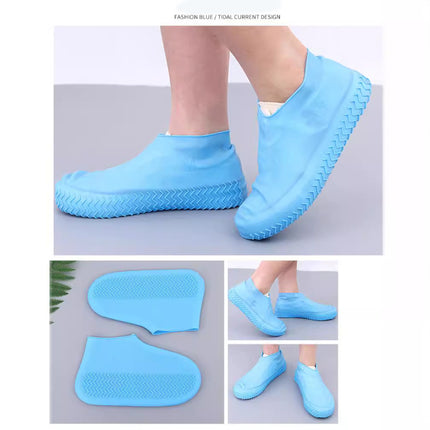 Waterproof Silicone Shoe Covers: Reusable Rain Shoe Cover for Adults and Kids