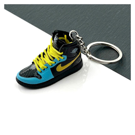 Maxbell 3D Basketball Shoe Mold Keychain: Hand-Made, Creative Office Ornament - Unique Jewelry for Sports Fans