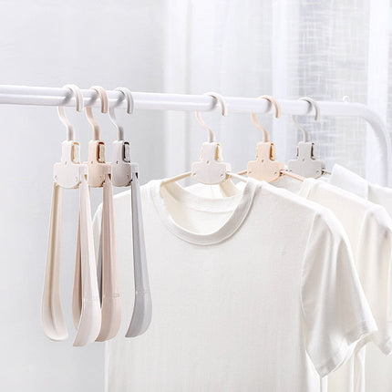 360° Rotating Foldable Cloth Hanger for Space-Saving Storage