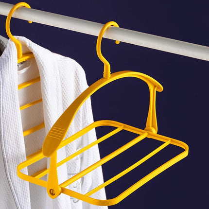 Multi-Functional Foldable Cloth Hanger for Home: 4 Layer Clothes Hanger