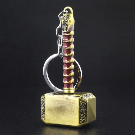 Maxbell Avengers Thor's Hammer Keychain - Unleash Your Inner Superhero with This Iconic Accessory