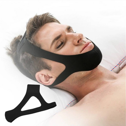 Triangular Anti-Snoring Chin Strap: Adjustable Anti-Snore Belt for Men and Women