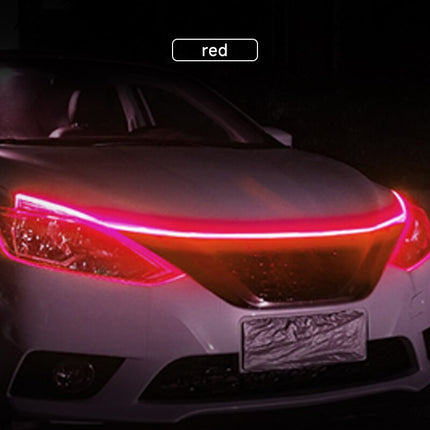 Sequential LED Car Hood Lights with 12V LED Headlight Strip for Car