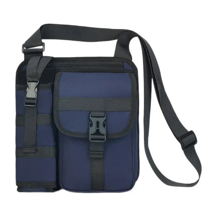 Waterproof Sling Bag with Bottle Holder For Travel, Hiking and Daily Use