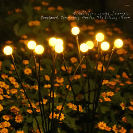 Solar LED Garden Lights: Solar Firefly Light for Waterproof Outdoor Lights