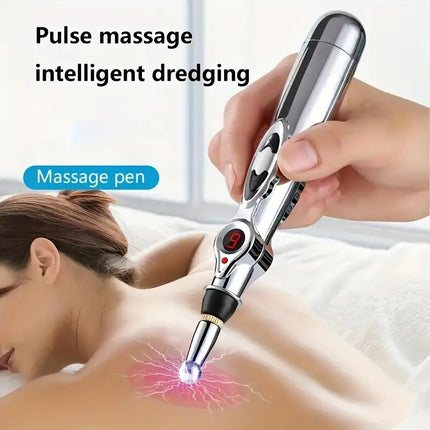 Electronic Acupuncture Massager Pen Acupressure Therapy Device for Pain Relief