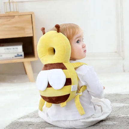 Baby Head Protector Cushion Backpack Adjustable Strap for Walking Crawling Kids Safety